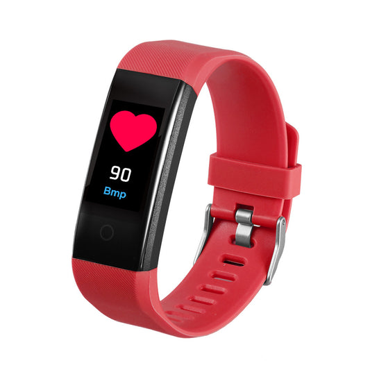 115Plus Smart Bracelet Color Screen Sports Pedometer Heart Rate Source Factory Cross-Border Explosion Gift Foreign Trade