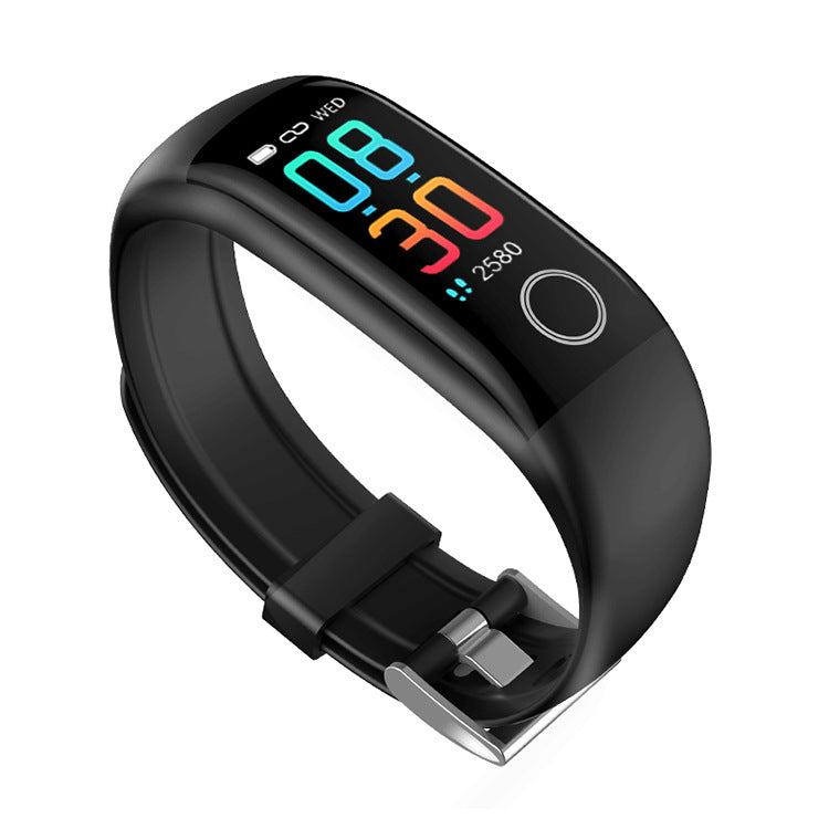 T10 Intelligent Hand Ring Temperature Heart Rate Blood Pressure Monitoring Multi Exercise Mode Waterproof Multi Language Information Push