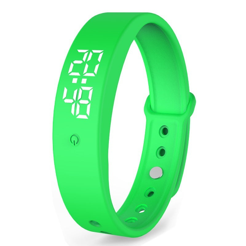 New V9 Smart Bracelet With Body Temperature Monitoring Precise Display Smart Band Vibration reminder Smart Clock Smart Wristband