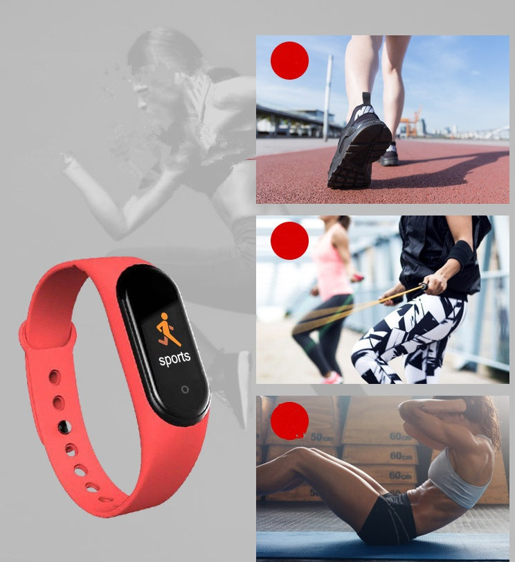 Compatible , Smart Color Screen Bracelet