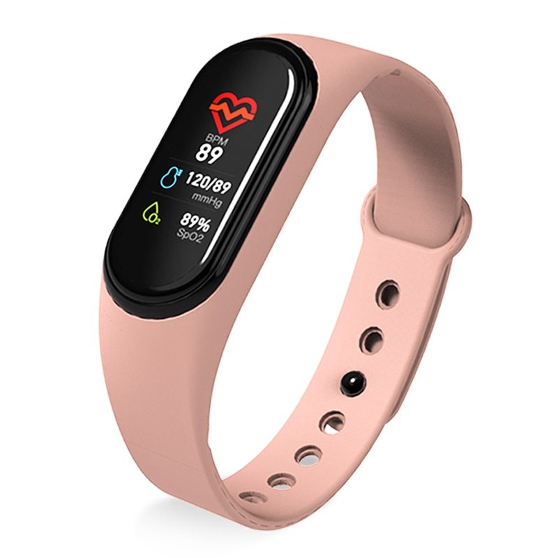 Smart Bracelet Fitness Tracker  Waterproof Heart Rate Blood Pressure Fitness Bracelet Smart Watch