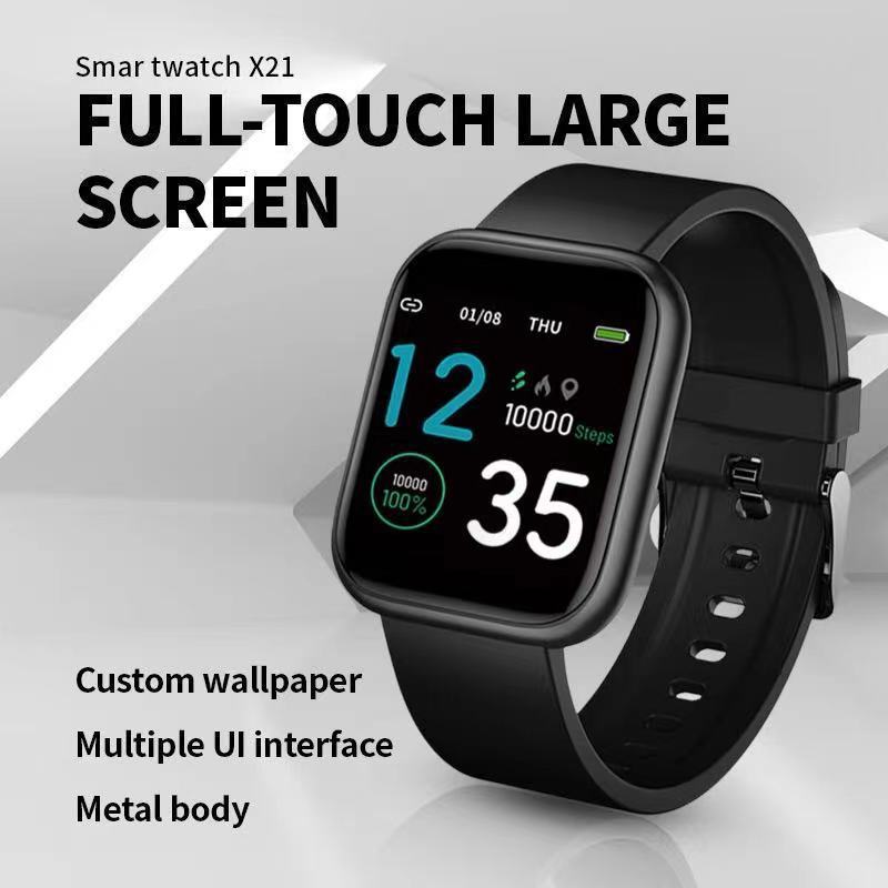 Smart Watch Heart Rate Blood Pressure Blood Oxygen Sleep Monitoring