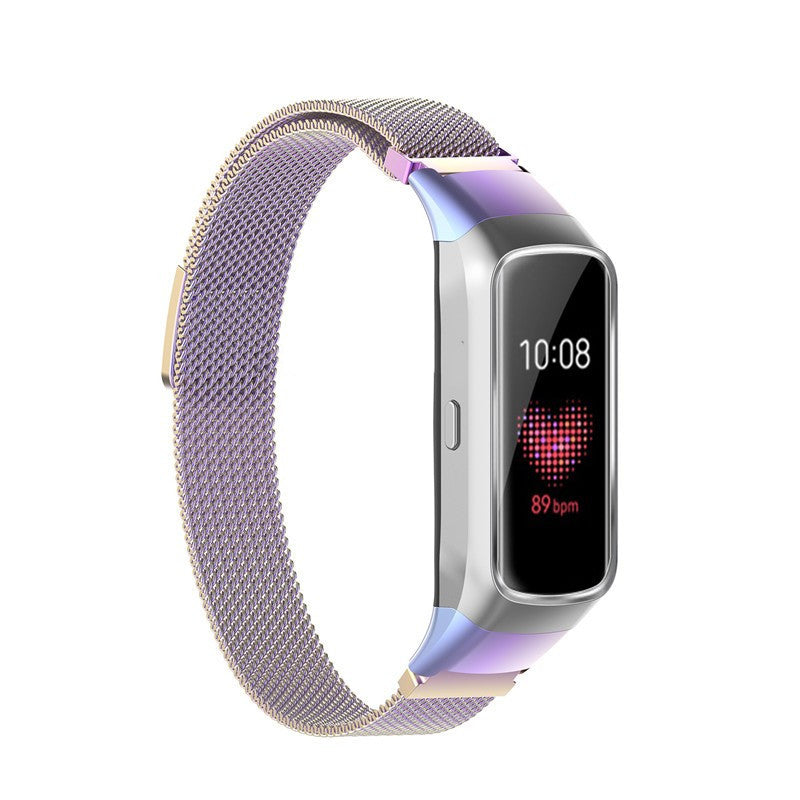 Smart Bracelet Sports Breathable Waterproof Metal Strap Wrist